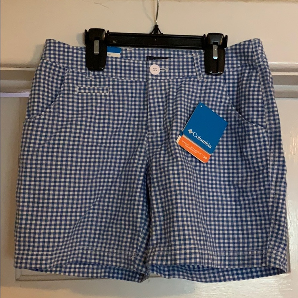 Columbia Women’s PFG sporting regular shorts